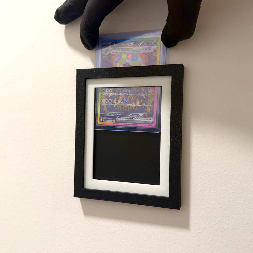 Wall-Mounted Toploader Picture Frame